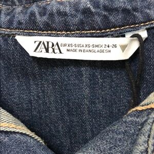 Zara Blue Long Sleeve Tee